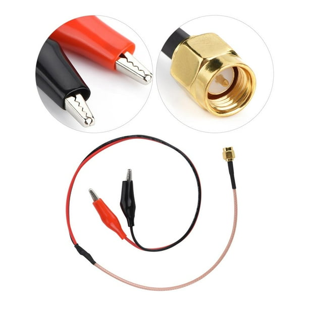 Radio Frequency Connection Cable Red Black Test 1Pcs Cable Testing Kit 52cm Cable Testing Tool Test Lead Connection Cable for Industrial Use Radio Frequency Connection Cable Red Black Test 1Pcs Cable Testing Kit 52cm Cable Testing Tool Test Lead Connection Cable for Industrial Use